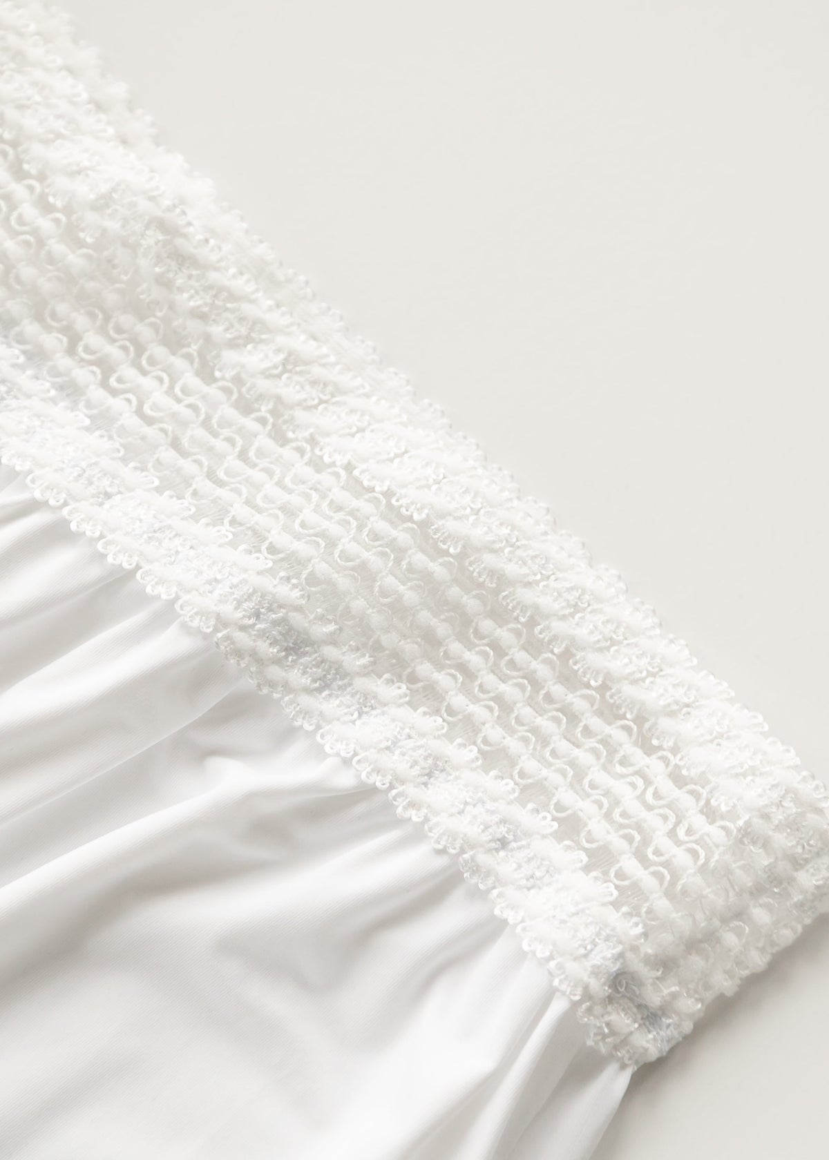 Women's White Half Slip