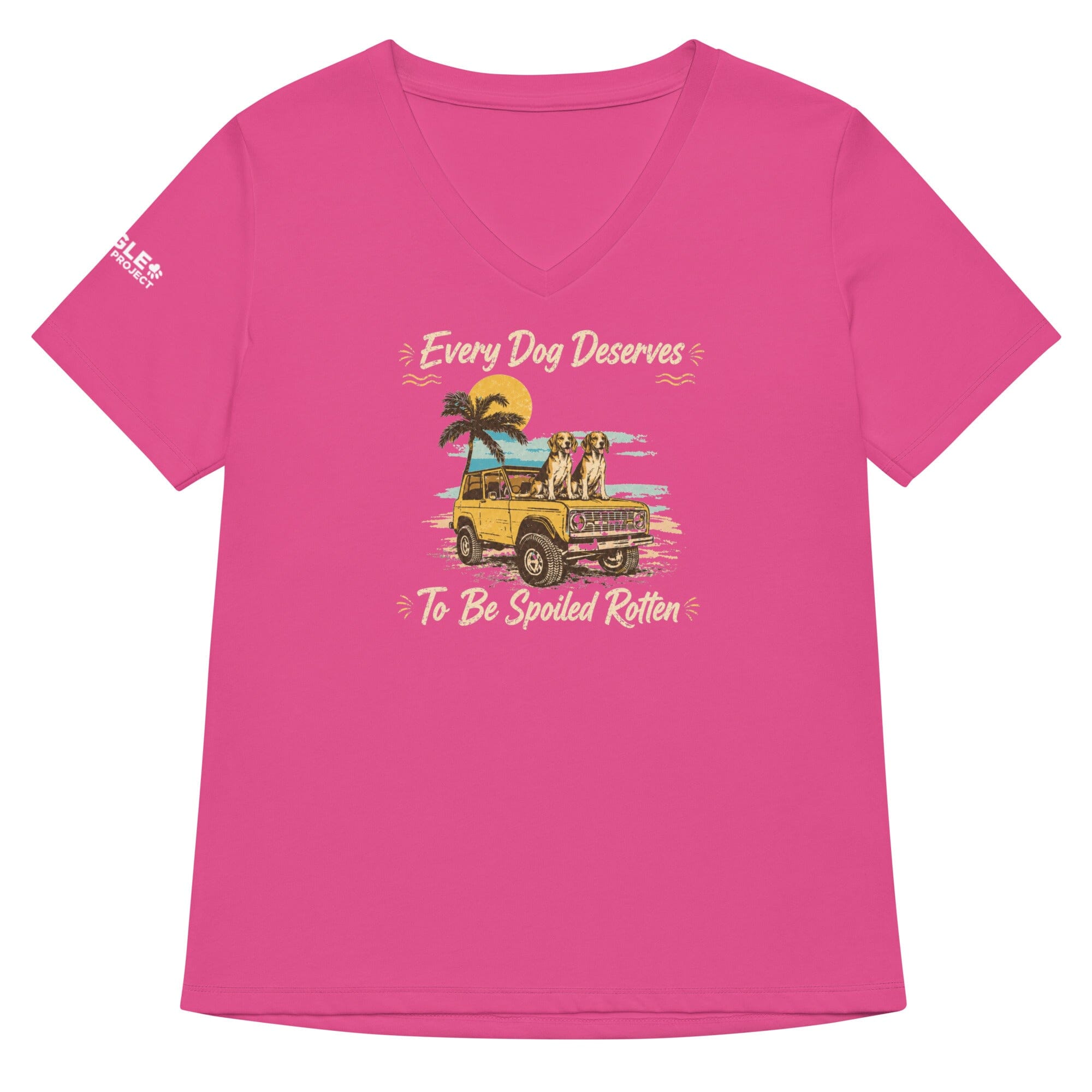 Spoiled Rotten Ladies V Neck (All Profit Donated)