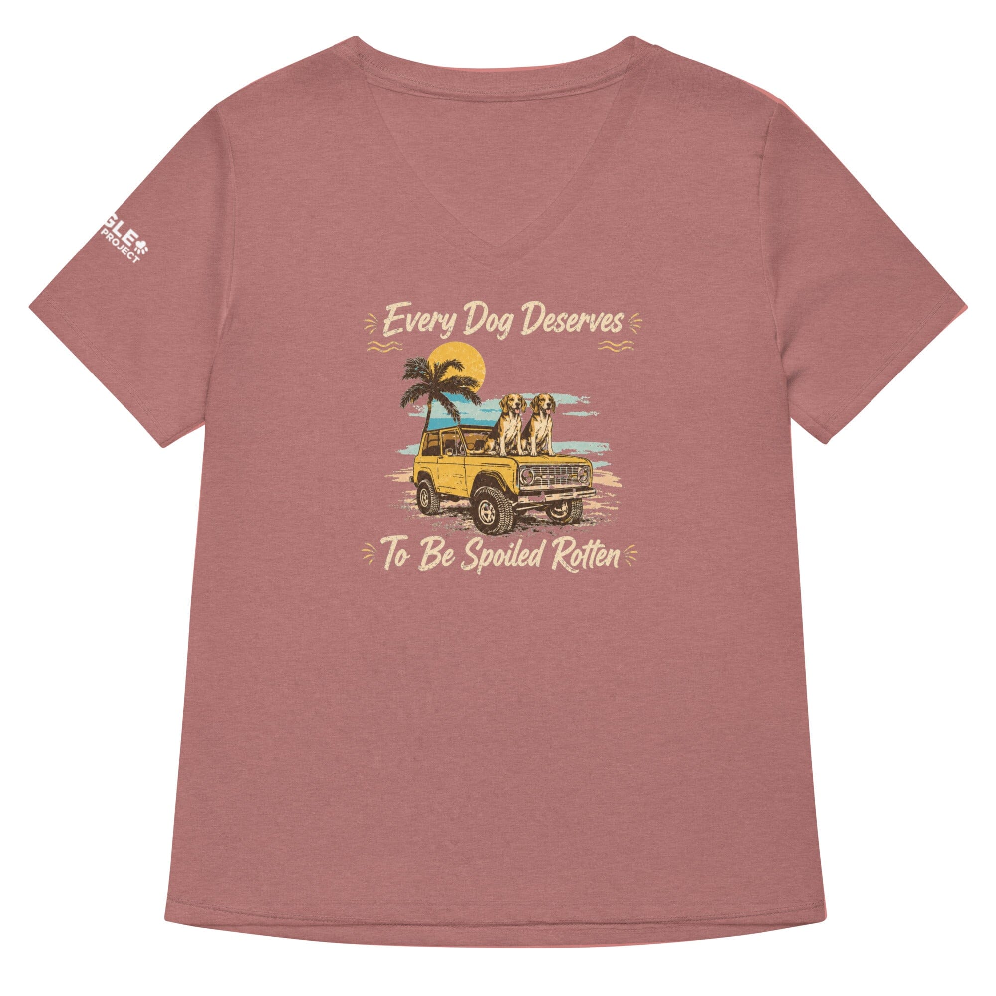 Spoiled Rotten Ladies V Neck (All Profit Donated)
