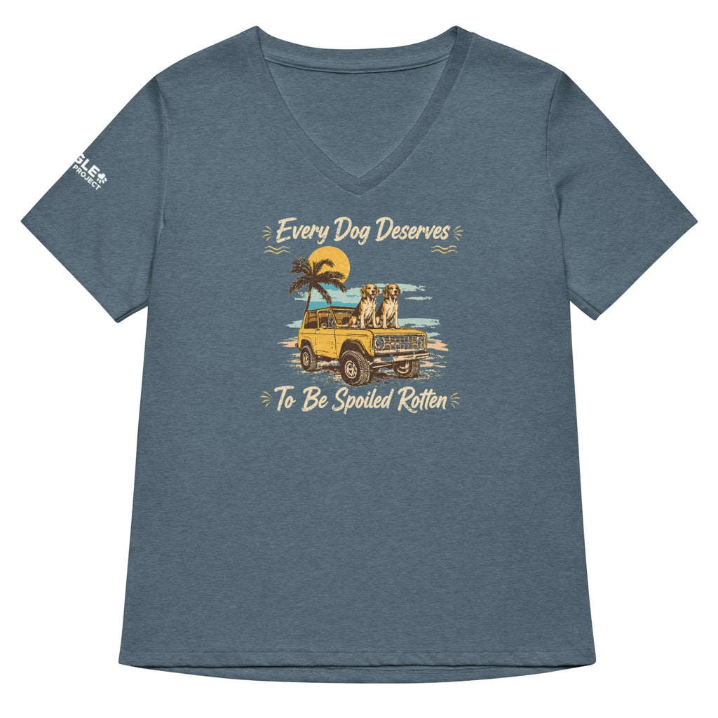 Spoiled Rotten Ladies V Neck (All Profit Donated)