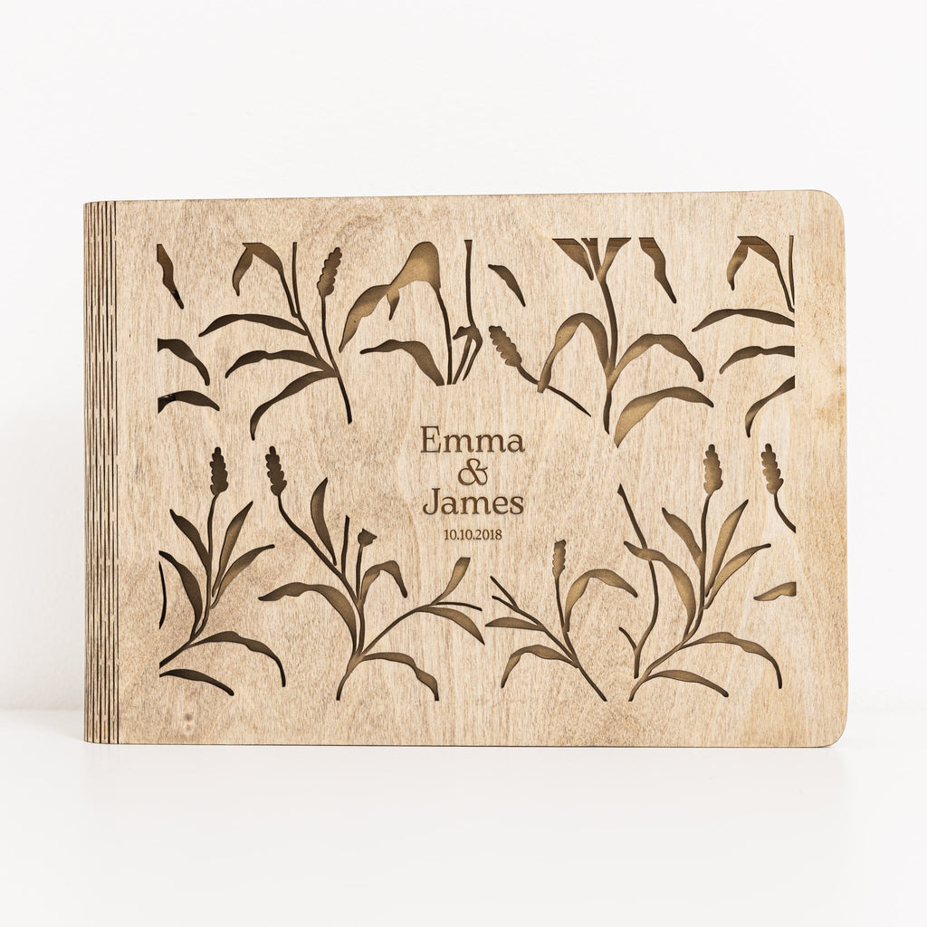 Wooden Photo Album - Meadow