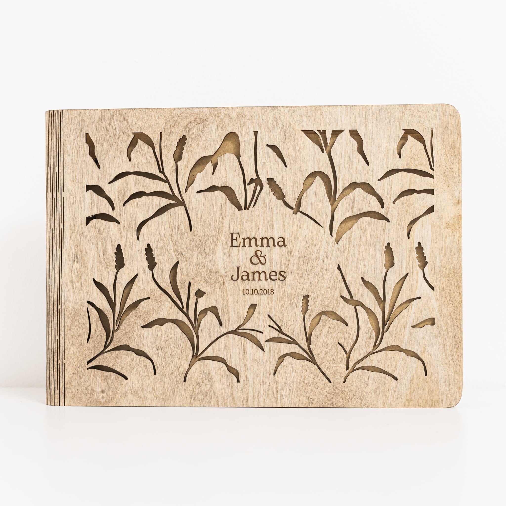 Wooden Photo Album - Meadow