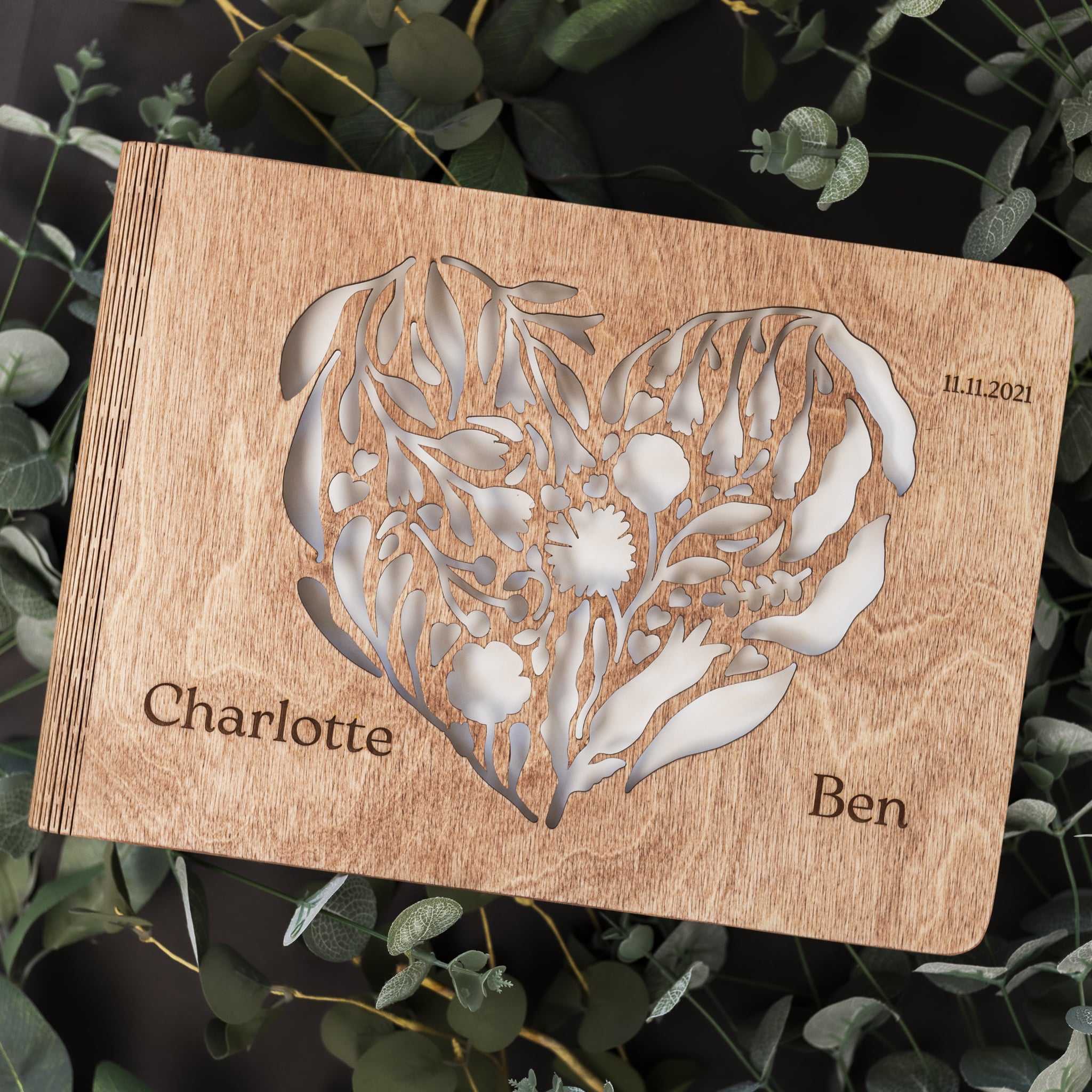 Wooden Photo Album - Unity