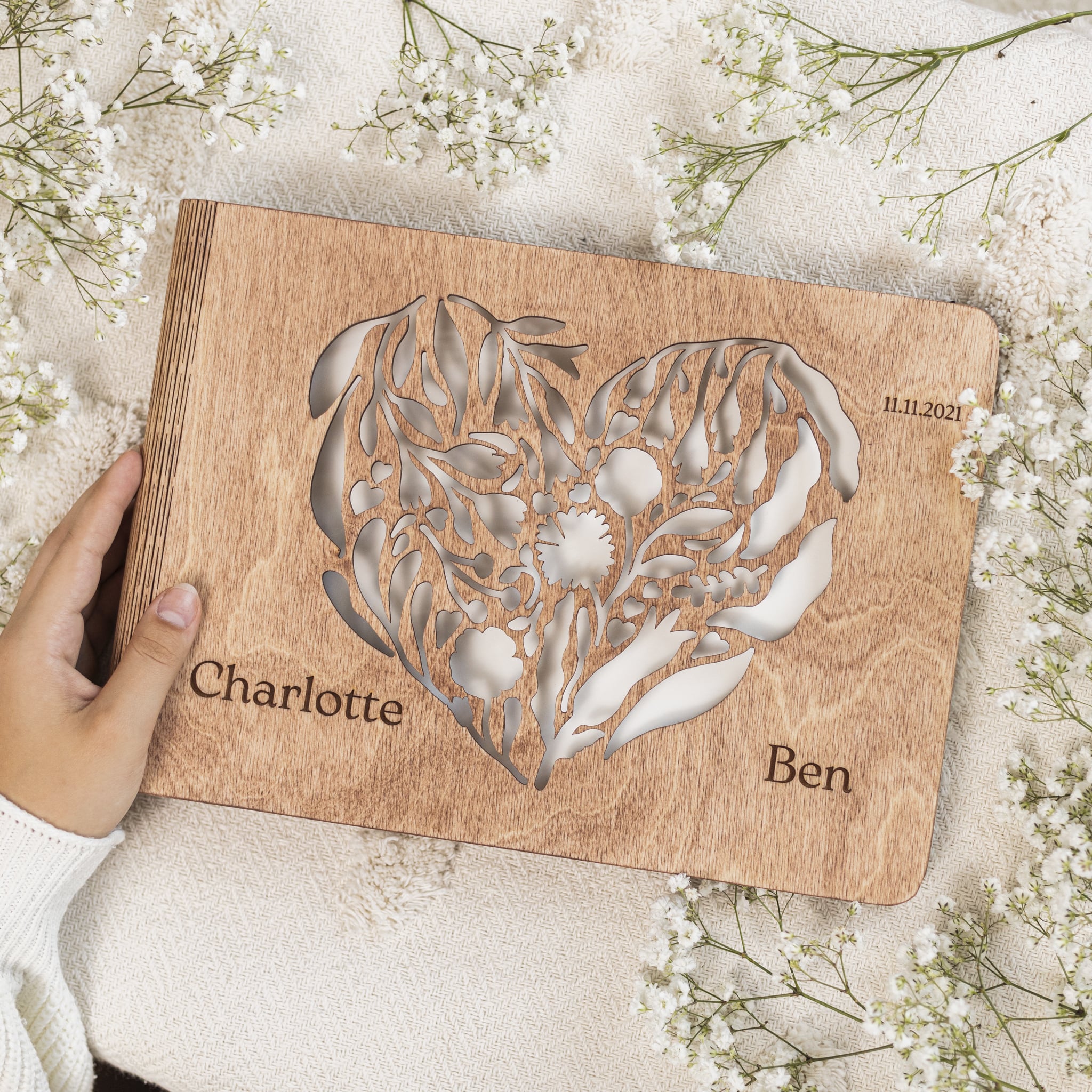 Wooden Photo Album - Unity