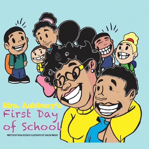Mrs. Ashbury's First Day of School - Paperback