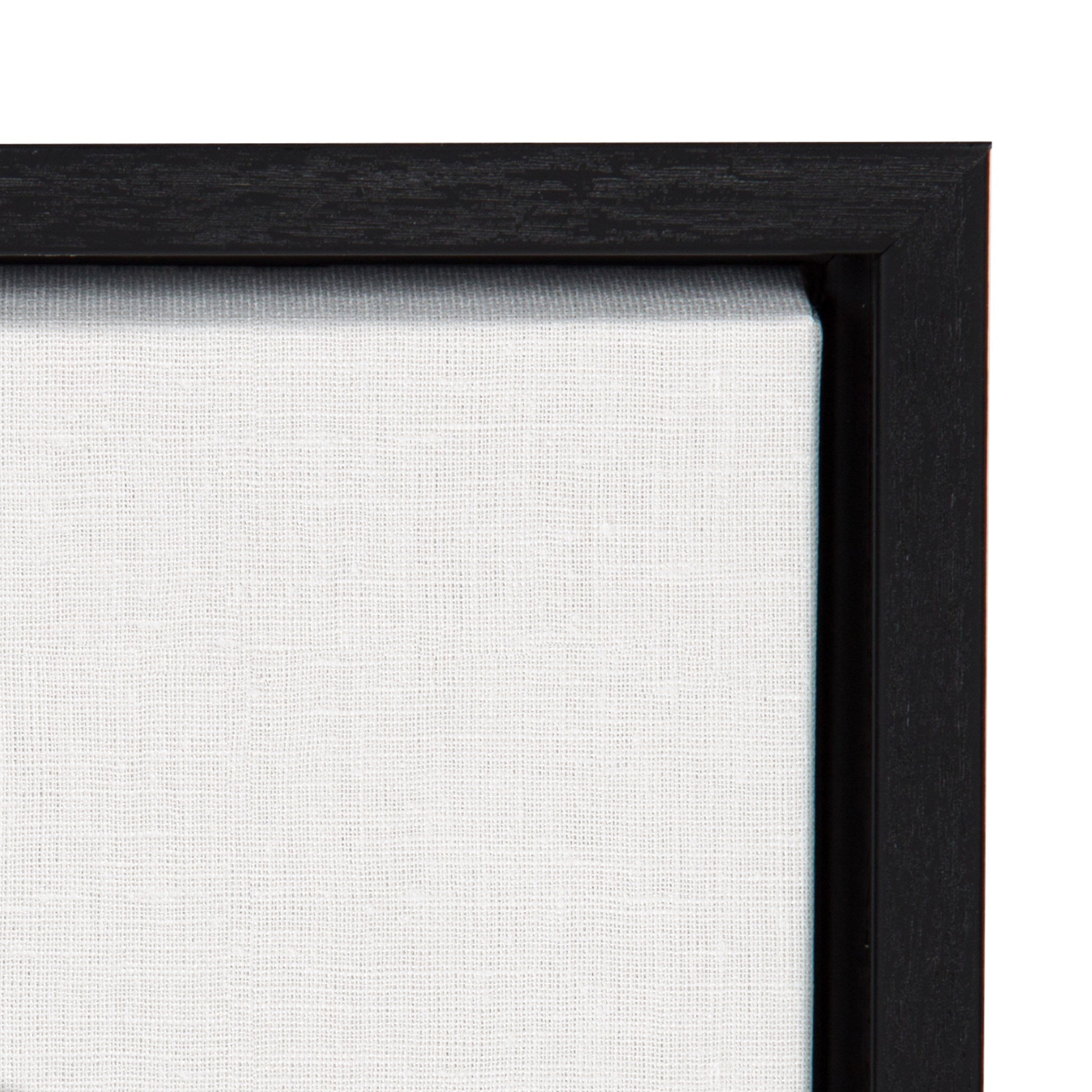 Sylvie Horizontal Hockey Stick And Puck Portrait Framed Canvas, Black 18x24