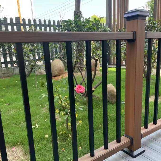 6-ft x 42-in Composite Railing Kit - Durable, Easy to Install & Low-Maintenance