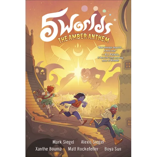 5 Worlds Book 4: The Amber Anthem: (A Graphic Novel) - Hardcover