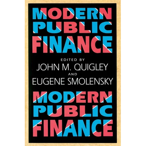 Modern Public Finance - Paperback