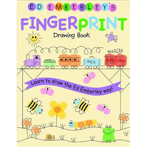 Ed Emberley's Fingerprint Drawing Book - Paperback
