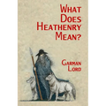 What Does Heathenry Mean? - Paperback