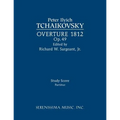 Overture 1812, Op.49: Study score - Paperback