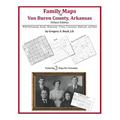 Family Maps of Van Buren County, Arkansas - Paperback