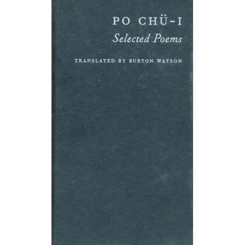 Po Chü-I: Selected Poems - Paperback