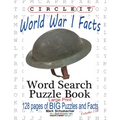 Circle It, World War I Facts, Large Print, Word Search, Puzzle Book - Paperback