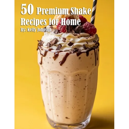 50 Premium Shake Recipes for Home - Paperback
