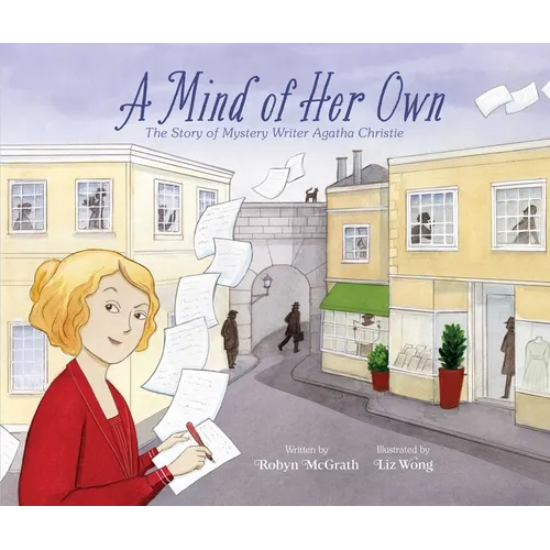 A Mind of Her Own: The Story of Mystery Writer Agatha Christie - Hardcover
