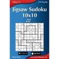 Jigsaw Sudoku 10x10 - Hard - Volume 11 - 276 Puzzles - Paperback