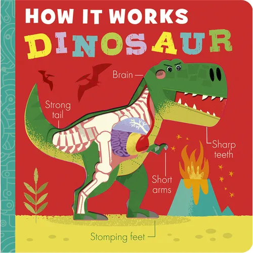 How It Works: Dinosaur - Board Book
