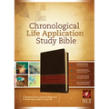 Chronological Life Application Study Bible-NLT - Imitation Leather