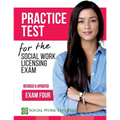 Practice Test for the Social Work Licensing Exam: Exam Four (Revised & Updated) - Paperback