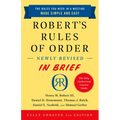 Robert's Rules of Order Newly Revised in Brief, 3rd Edition - Paperback