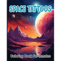 Space Tattoos coloring book for inmates - Paperback