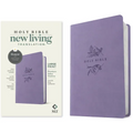 NLT Large Print Premium Value Thinline Bible, Filament Enabled (Leatherlike, Lavender Song) - Imitation Leather