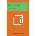 Direct Analysis: Selected Papers - Hardcover