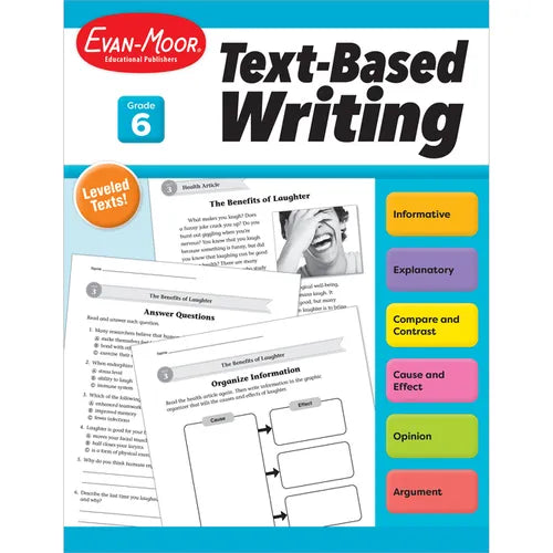 Text Based Writing, Grade 6 - Paperback