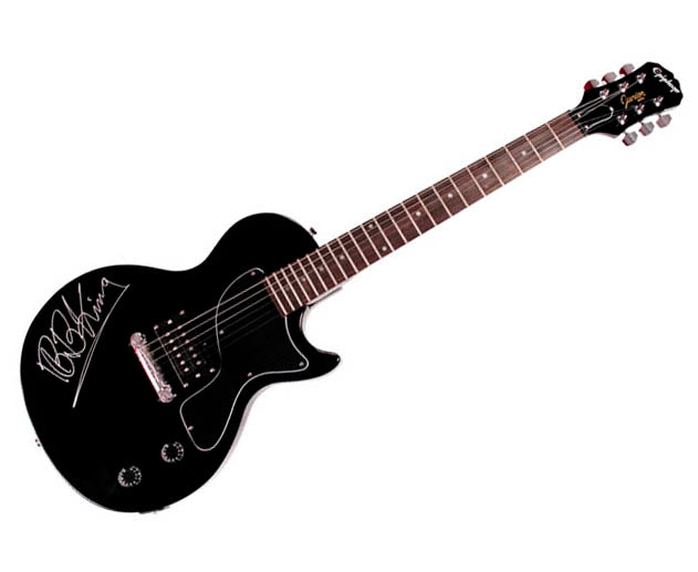 B.B. King Signed Autographed Gibson Epiphone Guitar UACC AFTAL RACC TS PSA LOA