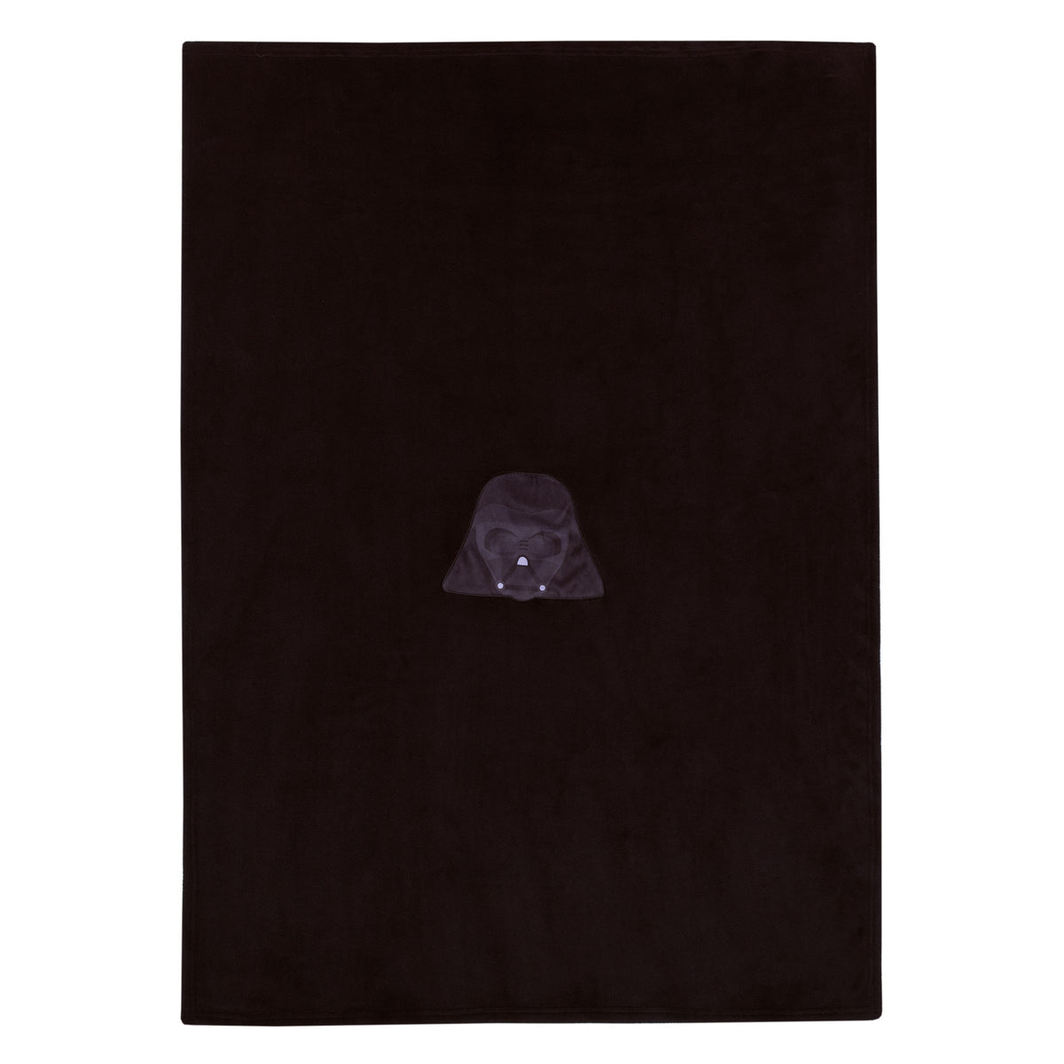 Darth Vader Black Super Soft Character Shaped Toddler Blanket