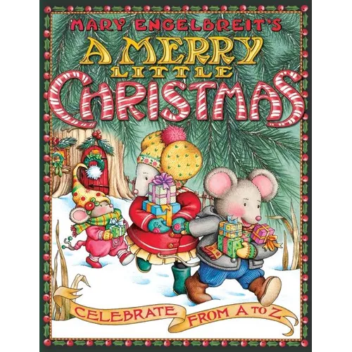 Mary Engelbreit's a Merry Little Christmas: Celebrate from A to Z: A Christmas Holiday Book for Kids - Paperback