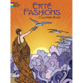 Erte Fashions Coloring Book - Paperback