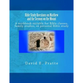 Bible Study Questions on Matthew and the Sermon on the Mount: A workbook suitable for Bible classes, family studies, or personal Bible study - Paperback