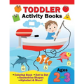Toddler Activity Books Ages 2-3: Coloring Book, Dot to Dot, Geometric shapes, Alphabet & more - Paperback