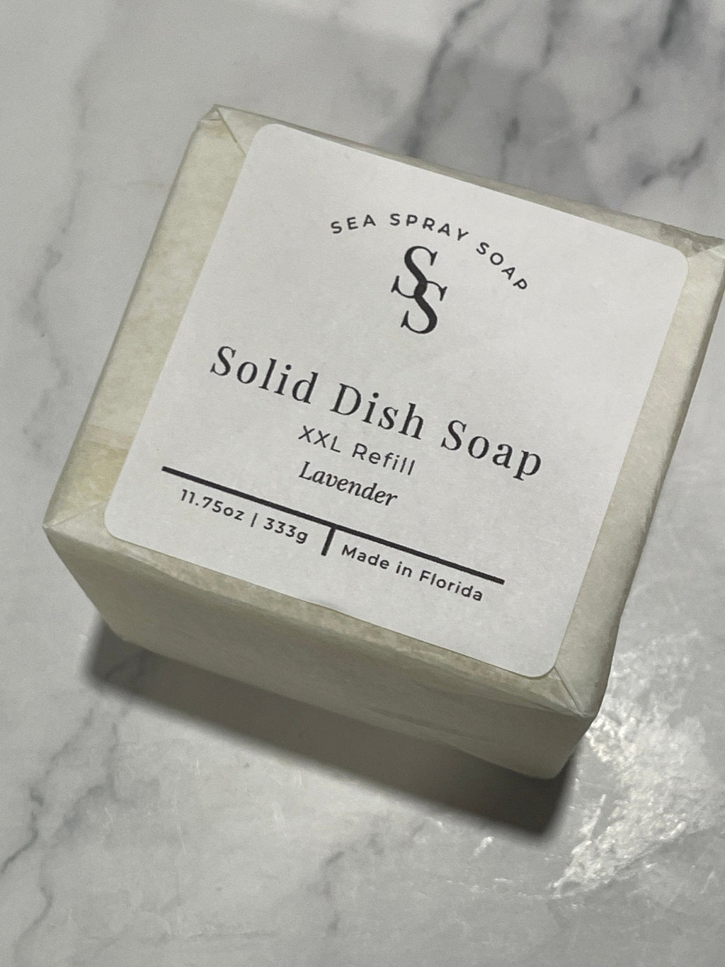 XXL Solid Dish Soap Bar