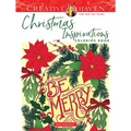 Creative Haven Christmas Inspirations Coloring Book - Paperback