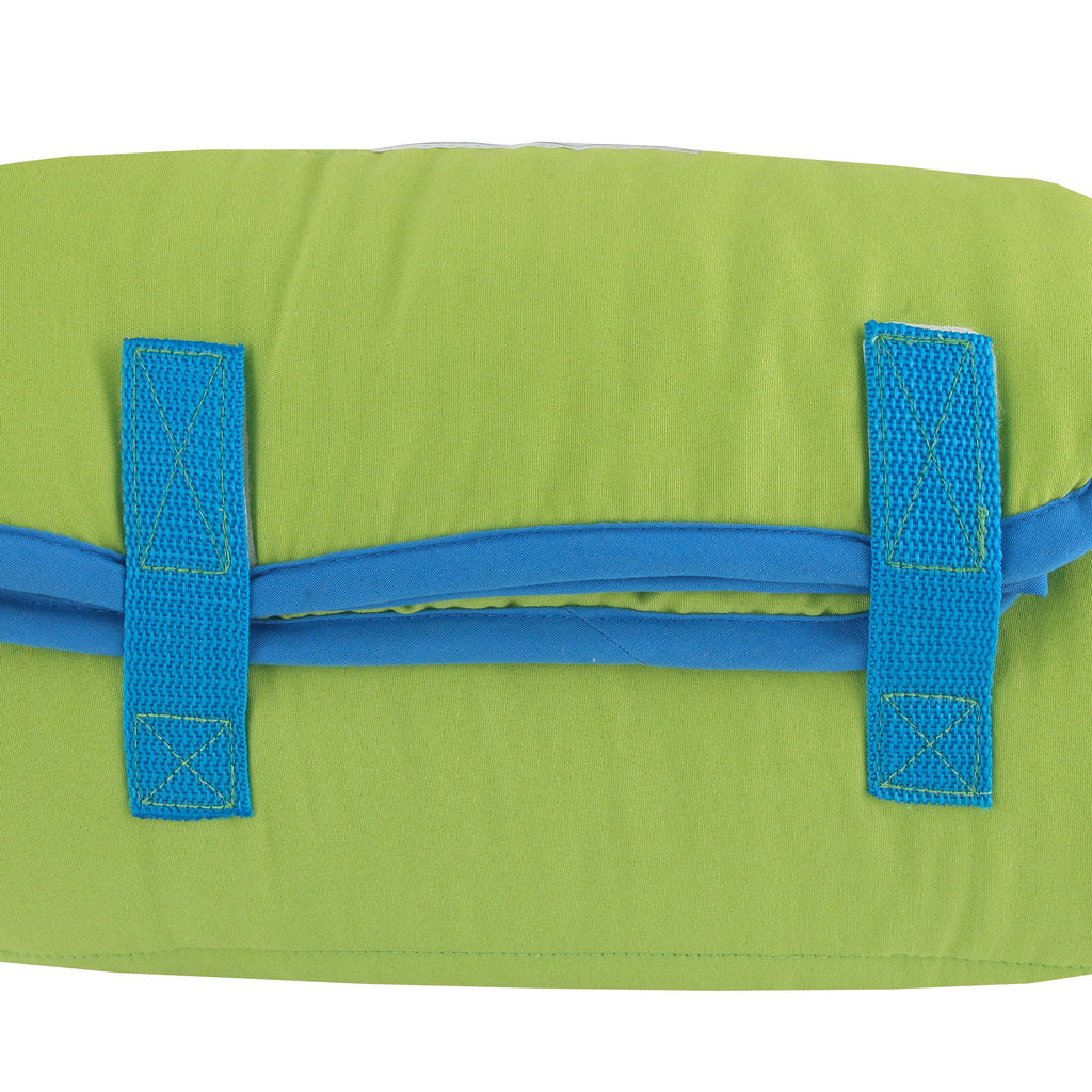 Sesame Street Come and Play Blue, Green, Red and Yellow, Elmo, Big Bird, Cookie Monster, and Oscar the Grouch Toddler Nap Mat