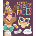 Animal Sticker Faces: With Fun Coloring and Activities - Paperback