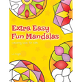 Extra Easy Fun Mandalas Colouring Book For Kids: 40 Very Simple Mandala Designs For Young Children - Paperback