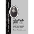 John Clarke (1609-1676) - Paperback