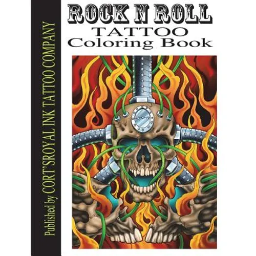 Rock and Roll Coloring Book: Rock and Roll Coloring Book - Paperback