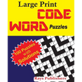 Large Print Codeword Puzzles - Paperback