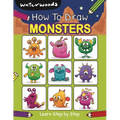How To Draw Monsters: Learn How to Draw Monsters with Easy Step by Step Guide - Paperback
