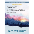 Galatians and Thessalonians for Everyone, Enlarged Print - Paperback