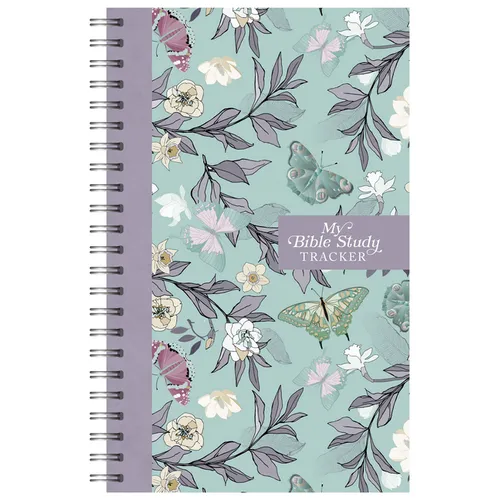 My Bible Study Tracker [Lilac Butterflies] - Spiral
