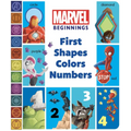 Marvel Beginnings: First Shapes, Colors, Numbers - Board Book