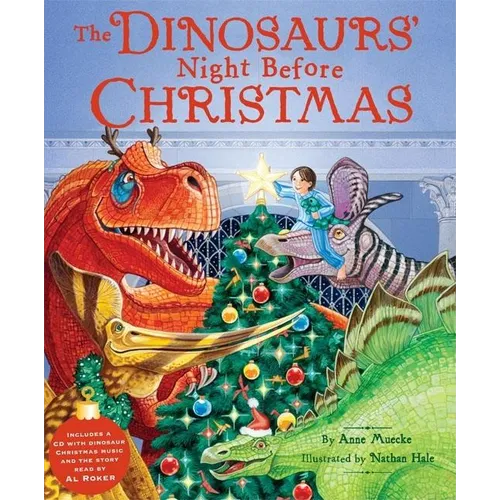 The Dinosaurs' Night Before Christmas [With CD] - Hardcover