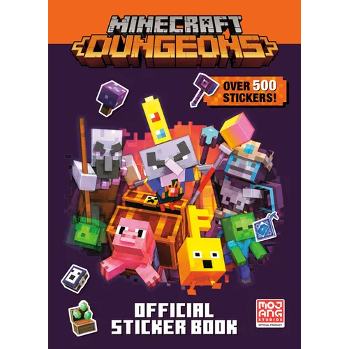 Minecraft Official Dungeons Sticker Book (Minecraft) - Paperback